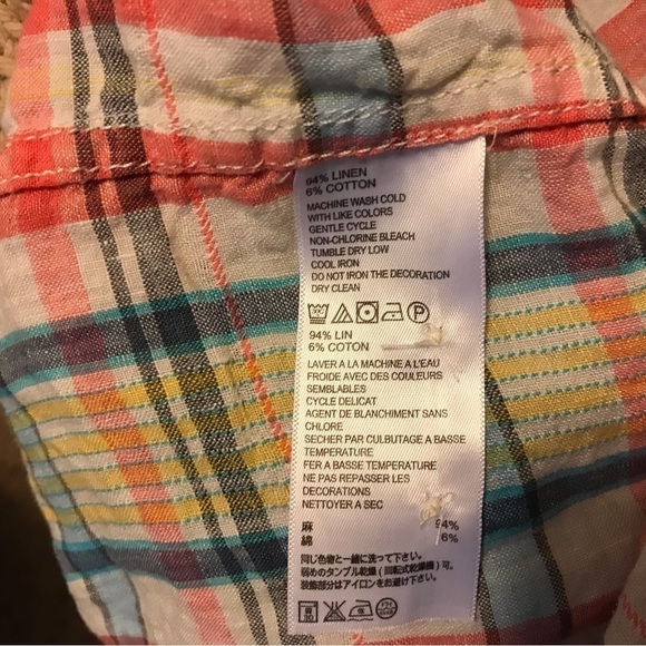 Tommy Bahama Relax Button Up Linen Shirt - Picture 3 of 6